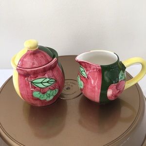 ❤️SALE❤️Porcelain Cream and Sugar Set
